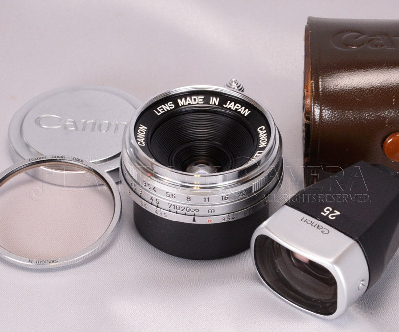 Canon 25mm f3.5 (L) – FLASHBACK CAMERA