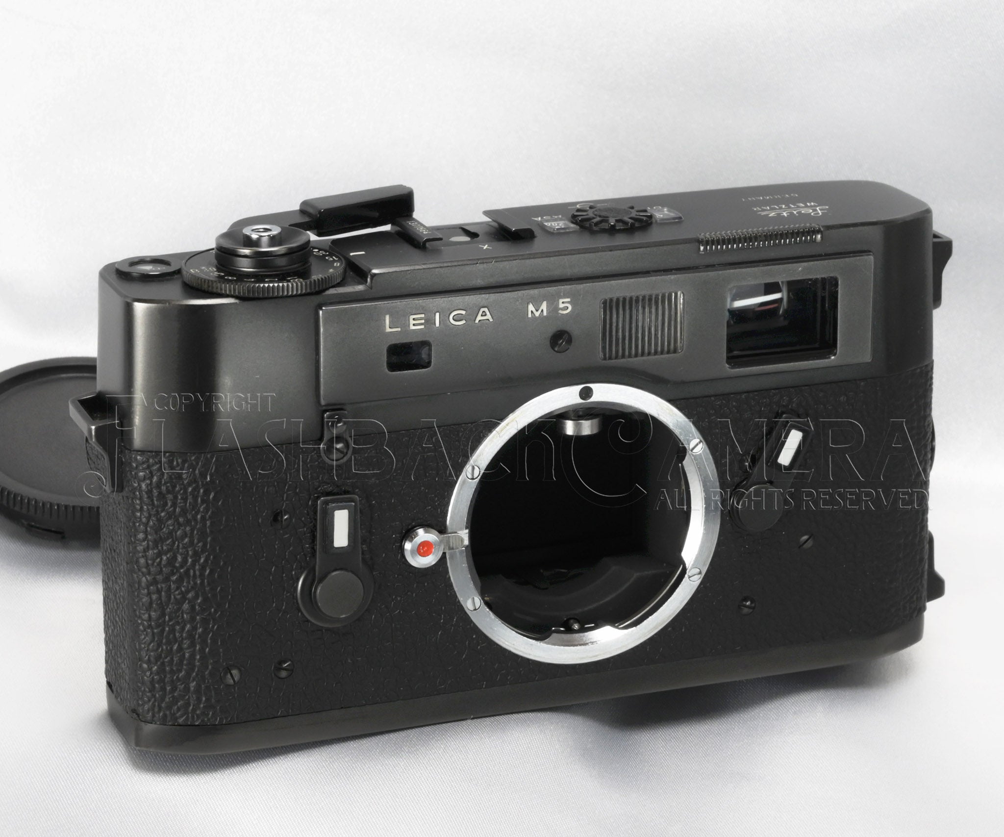 良品整備済 ライカ Leica M5 3ラグ ブラッククロームボディ Leica M5