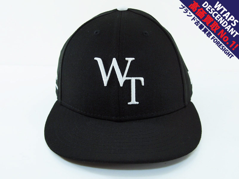 WTAPS × NEW ERA '59FIFTY LOW PROFILE CAP'ニューエラ キャップ WT 黒