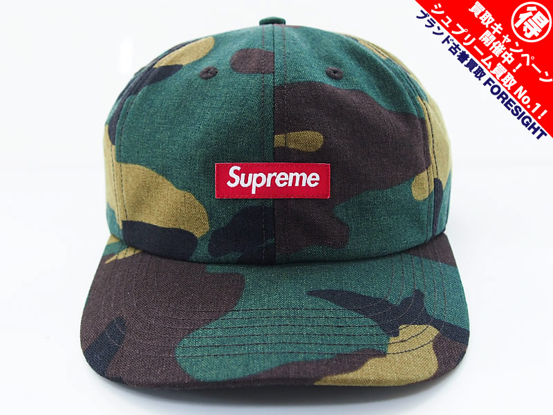 supreme 6panel キャップ帽子迷彩最初期