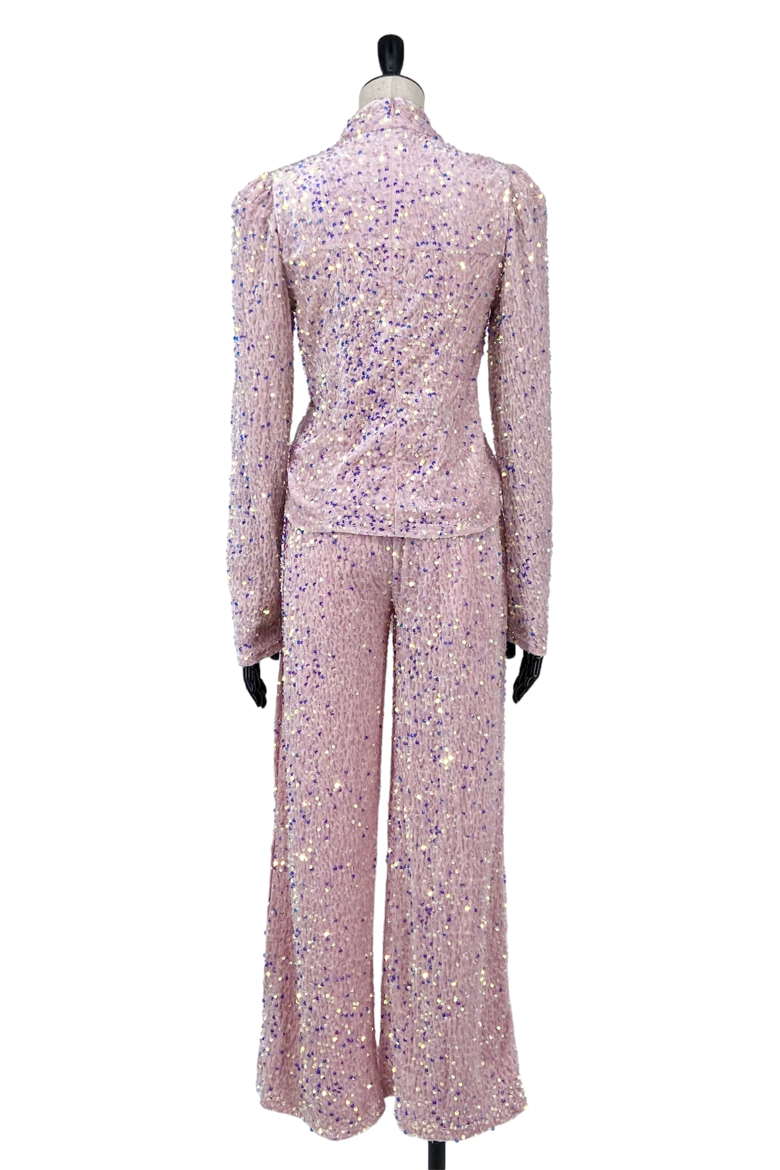 PAMEO POSE パンツベロアピンク