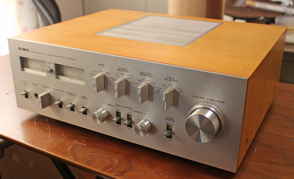 K メーター不調 あとはOK！YAMAHA CA-1000Ⅲ 公式 ステレオプリメイン