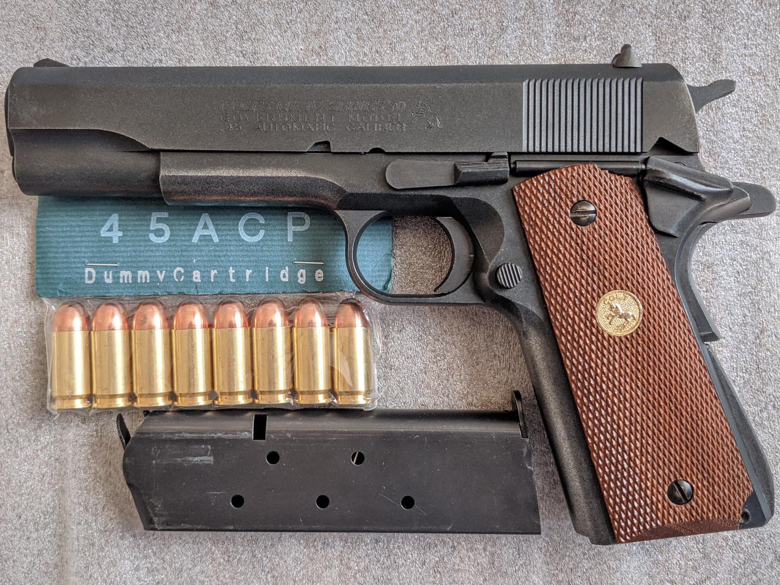 MGC コルトガバメント.45 スーパーリアルベビーウエイトシリーズ