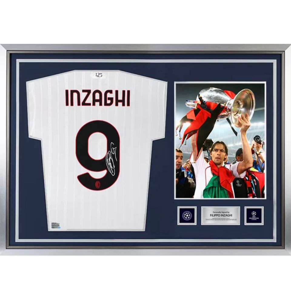 直筆サイン入り写真 サミール・ハンダノヴィッチ FCインテル・ミラノ