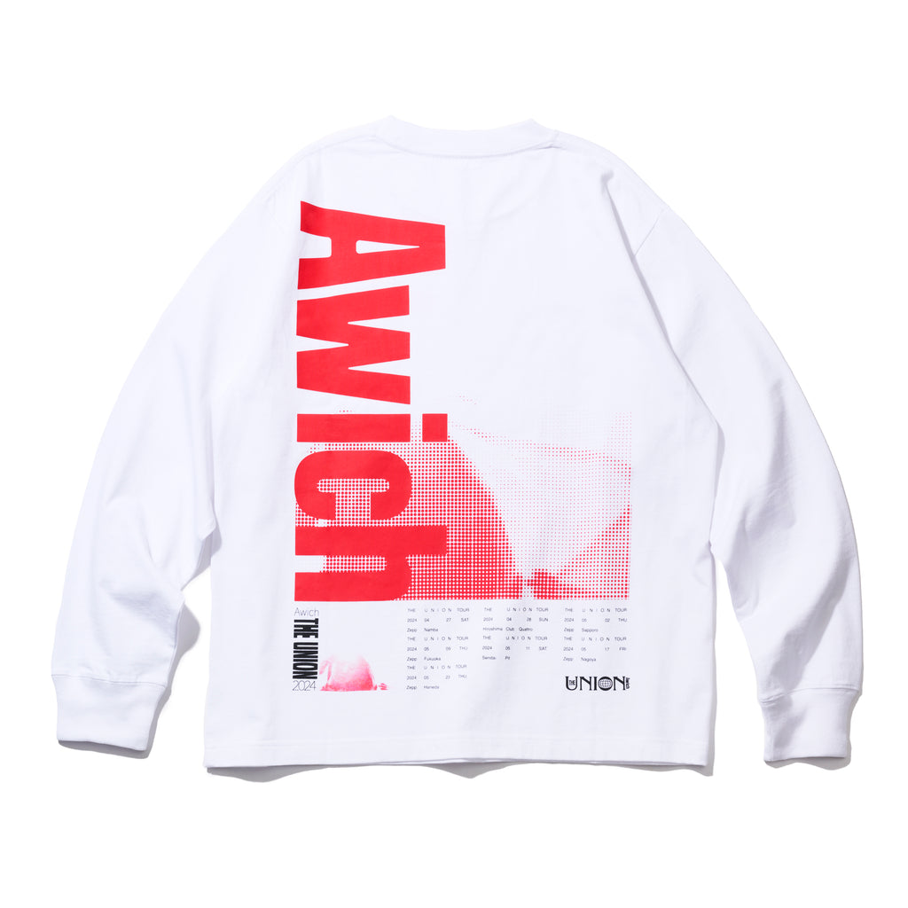 即日発送Awich THE UNION hoodie White XLサイズ 即日発送Awich THE