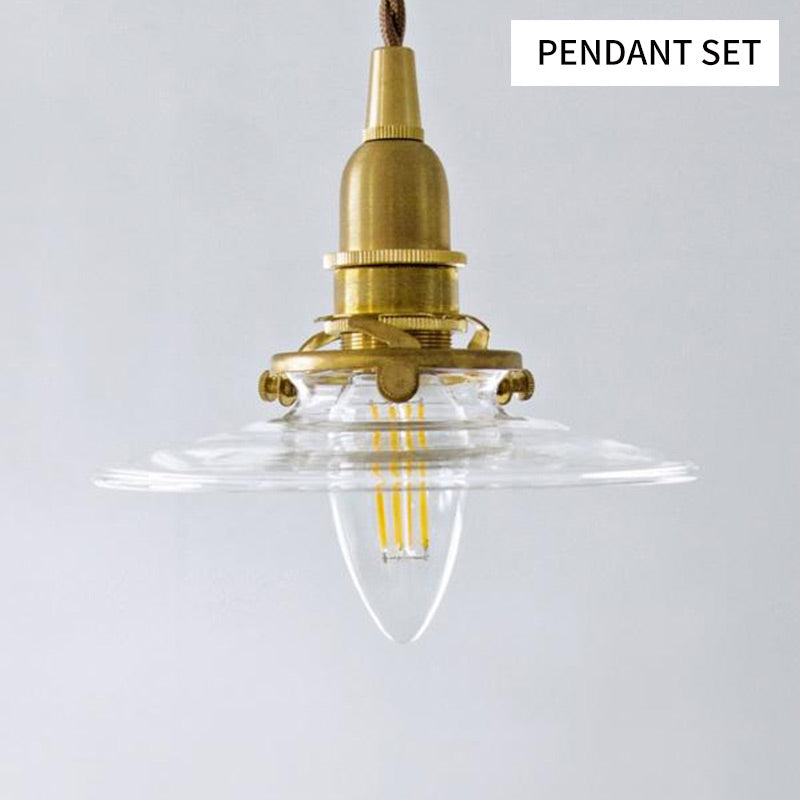 ミニガラスシェード クリア E17 SET | AXCIS ONLINE