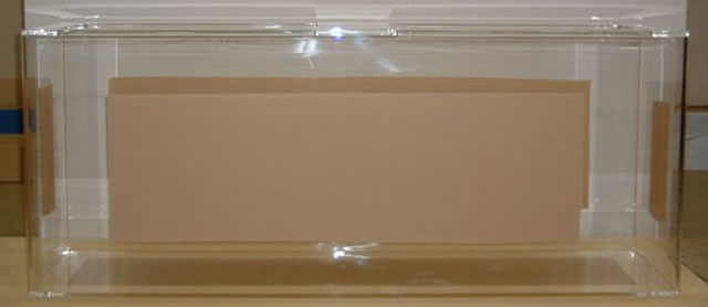 アクリル水槽4mmクリアDx,w650.d320.h400.蓋2枚付き。 アクリル水槽4mm