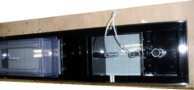 アクリル水槽 1200 4面黒・上部濾過・コーナーカバー・蓋！ アクリル