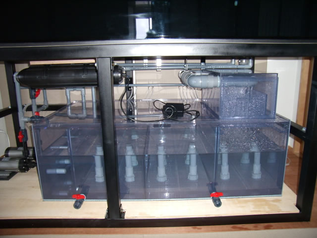 W1800オーバーフロー水槽セット アクリル水槽、オーバーフロー水槽の