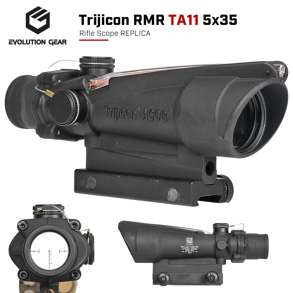 Trijicon ACOG タンカラー S/N 546258 サイトスコープ Evolution Gear