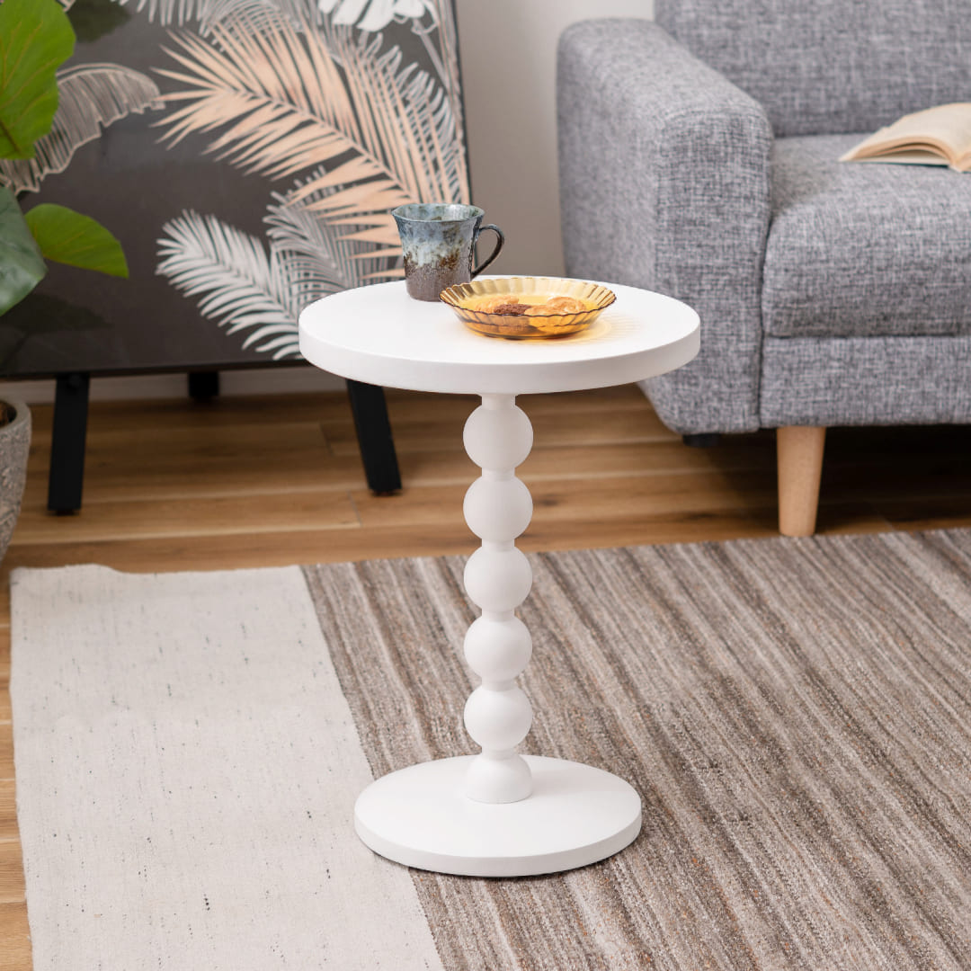 ヴィンテージ サイドテーブル コーヒーテーブル 象嵌 縦60×横60×高さ50