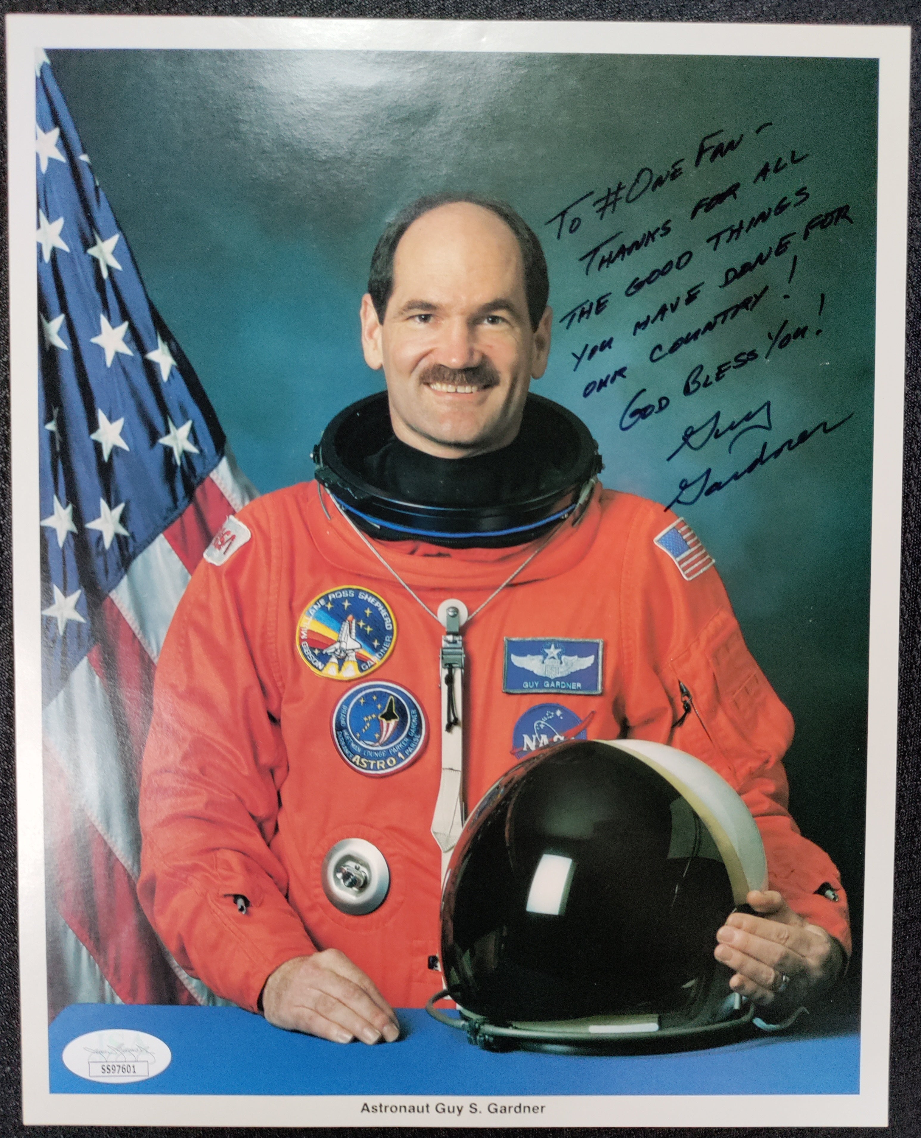 Guy S. Gardner NASA Astronaut Signed Photo – All In Autographs