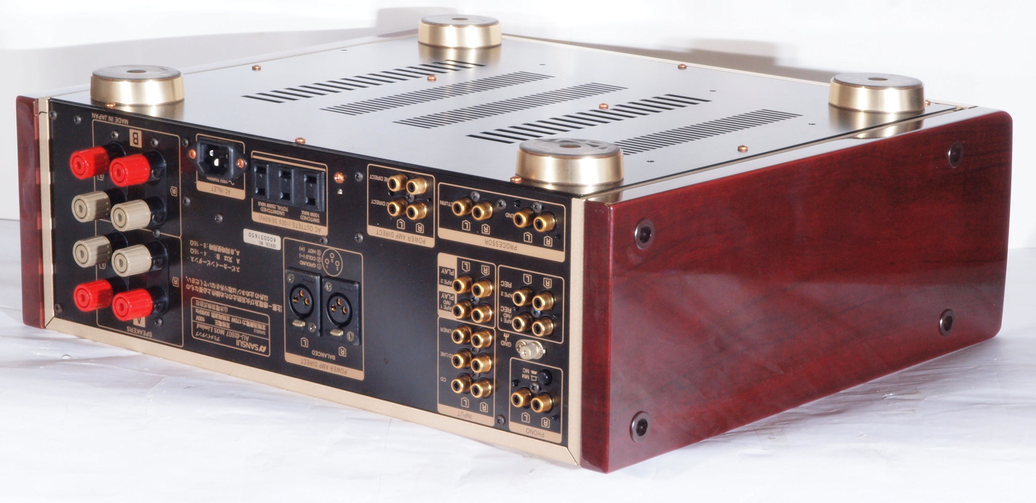 サンスイau-α607 MOS LIMITED 配送 15周年記念anniversary サンスイau