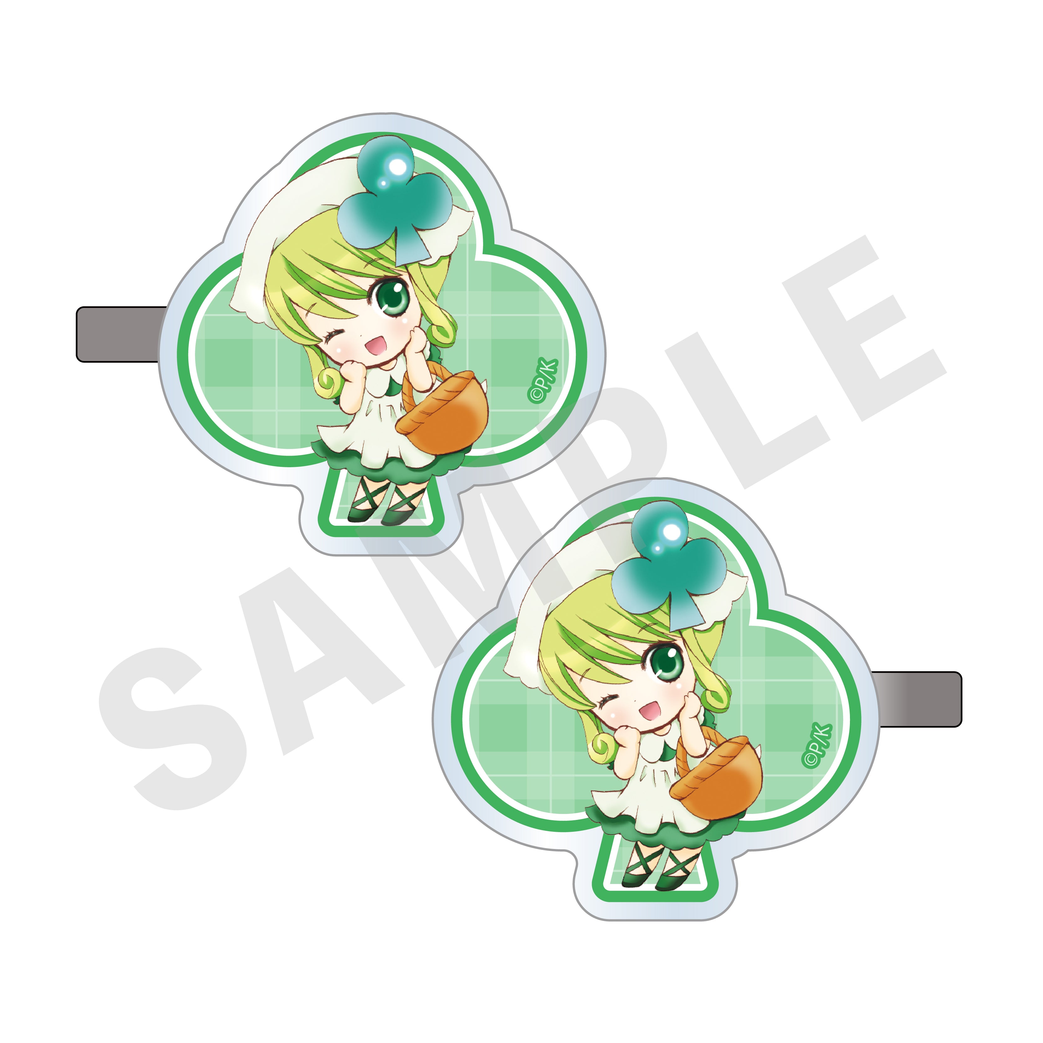 しゅごキャラ！」アクリルヘアクリップ（スゥ）｜アニメバコ【心おどる