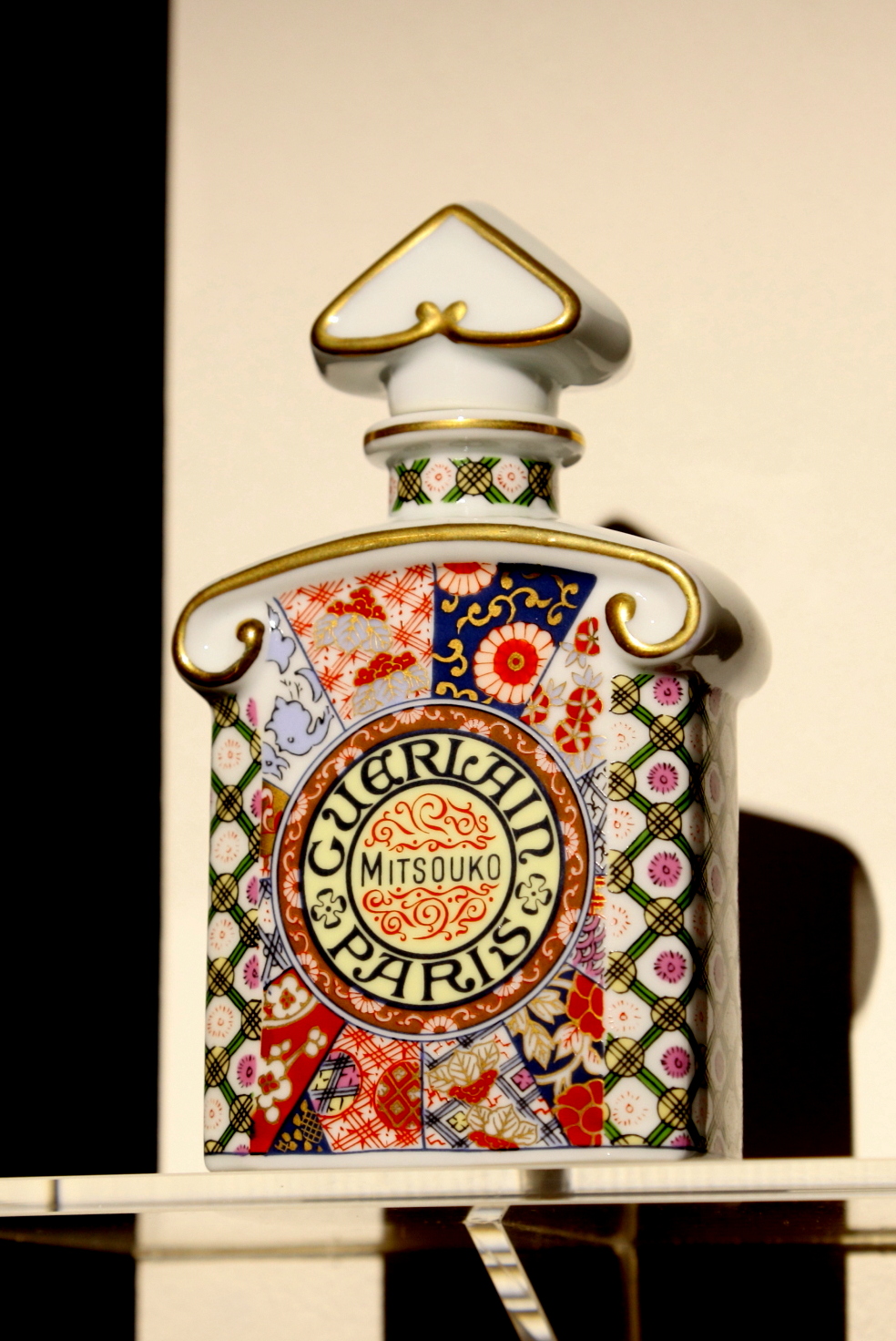 Guerlain Mitsouko 香水瓶 ゲラン有田焼アリタポーセリンラボ製