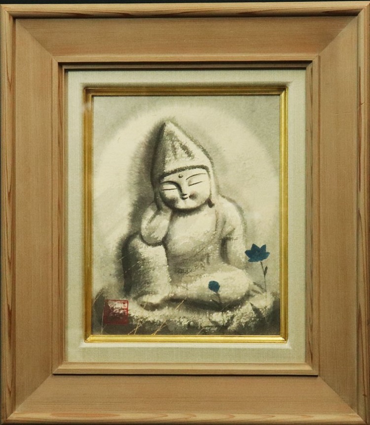 讃佛の頌穐月明額地蔵菩薩