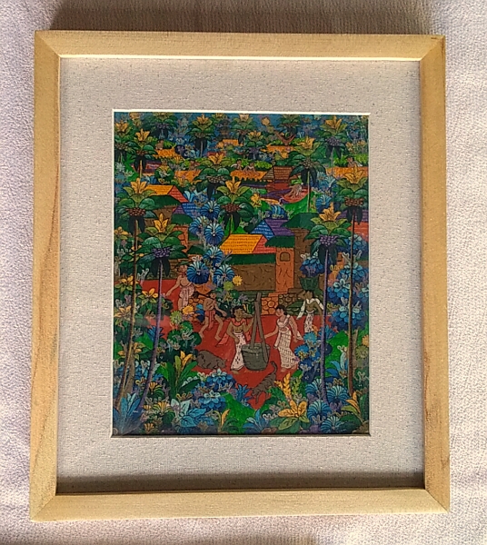 絵画バリ島 No.0303 【公式通販】