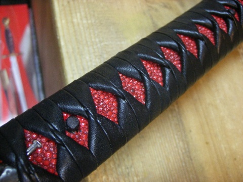 日本刀柄鮫皮素材