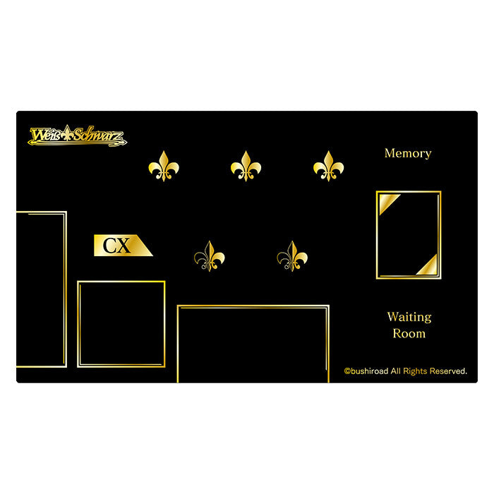 ヴァイスシュヴァルツ プレイマット ゲーミングラバーマット 白