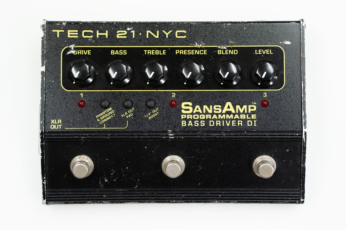 TECH 21 SANSAMP BASS D DI 初期型 TECH21 SANSAMP BASS D DI 初期型