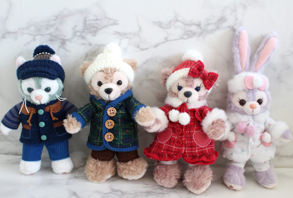 ♡ダッフィー＆フレンズ♡ぬいぐるみバッヂ♡トィンクルウィンター