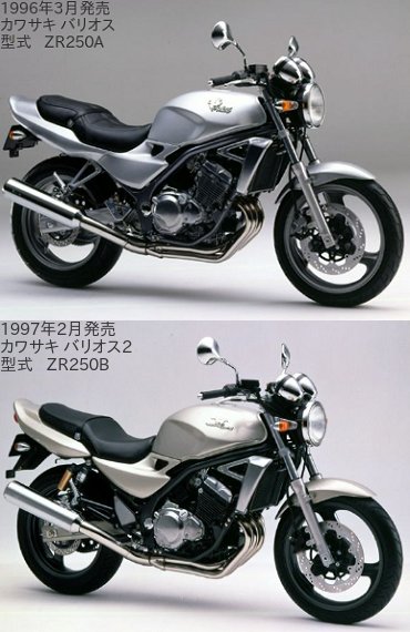 カワサキ kawasaki バリオスII タンク レストア 白タンク バリウス