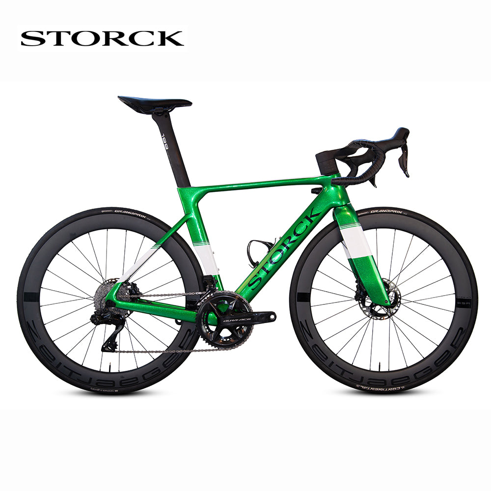 Storck Aerfast 4 Pro Disc 時速45km 出力199w エアロロードバイク