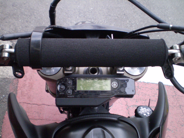 WR250R WR250X フロントゼッケン仕様用強化型メーター移設ステー