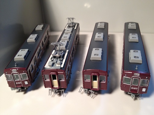 特製品】阪急3100系3107F 鉄コレ N化済