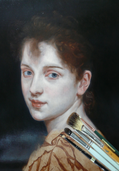 ブグロー模写やってみた 制作 2日目 | 看聞日記