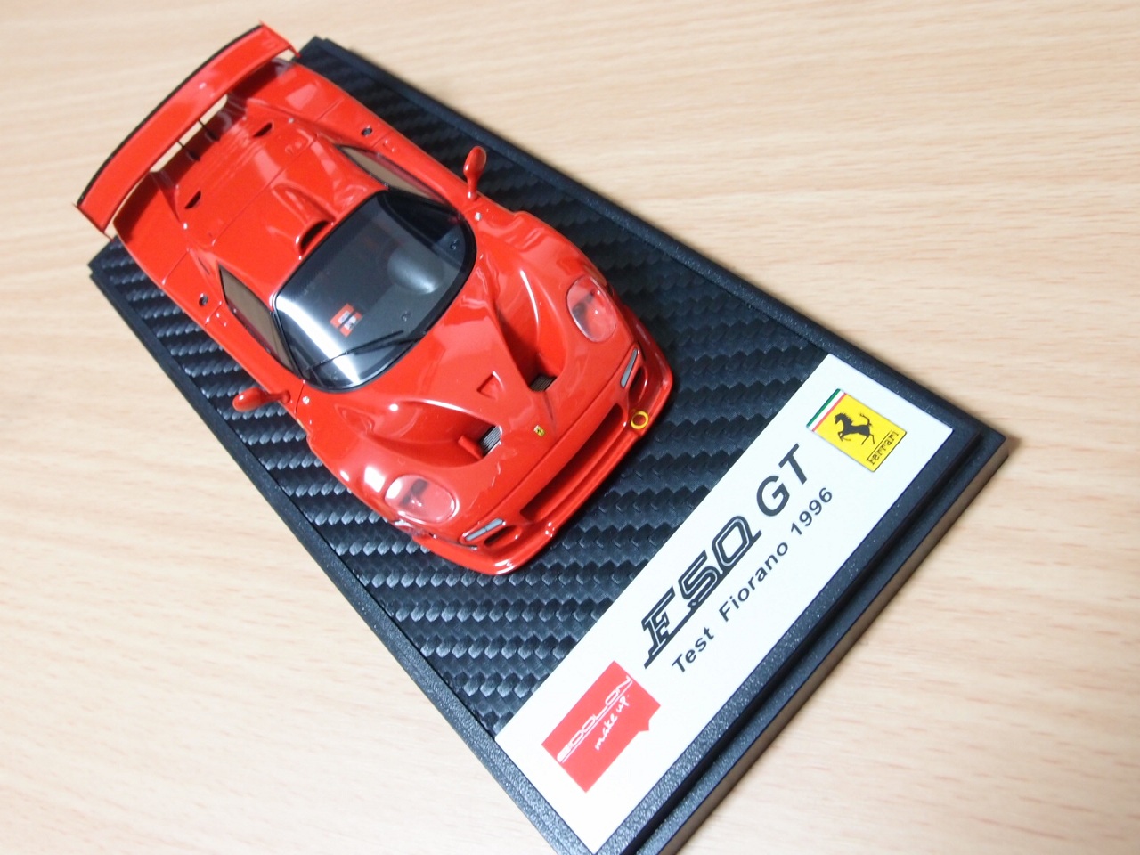 アイドロン 1/43 フェラーリF50 GT Test Fiorano 1996 Yahoo