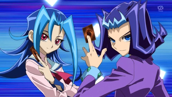 遊戯王 ポスター ZEXAL ゼアル 神代兄妹編 OCG 神代璃緒 神代凌牙