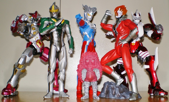 ウルトラアクトULTRA-ACTウルティメイトフォースゼロ5体セット