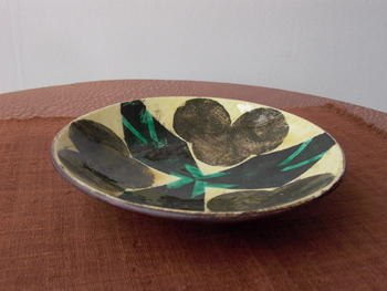 陶芸 幾何学文様角皿 武田武人作品 武田武人さんの作品 その2