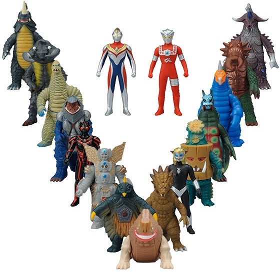 ウルトラ怪獣シリーズ500 怪獣ソフビ 86体セット ウルトラ怪獣シリーズ