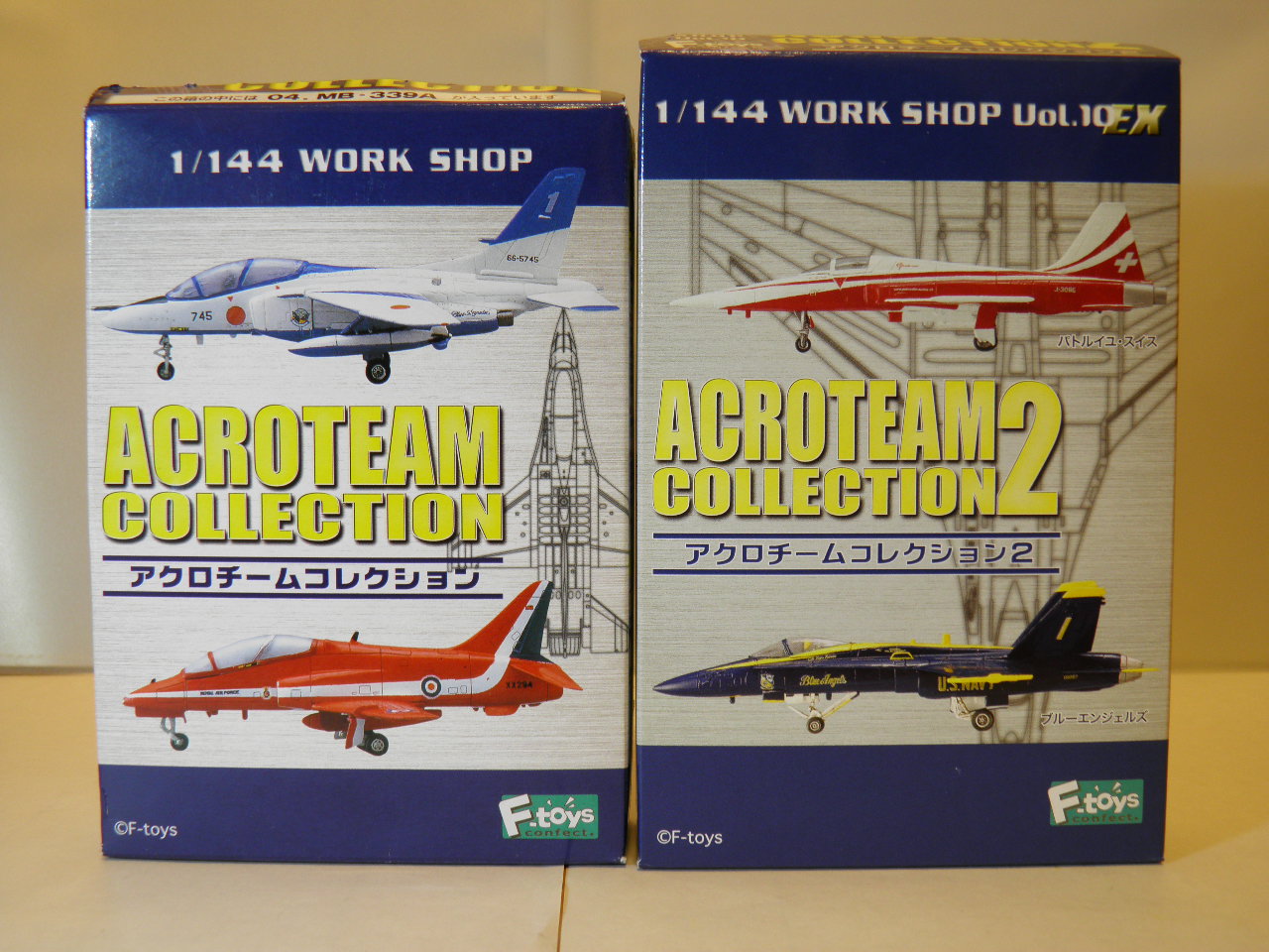 アクロチームコレクション2 【F-TOYS】10機セット アクロチーム