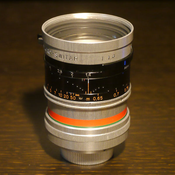 KERN Macro SWITAR 50mm F1.4 ケルン Cマウント Kern Switar 50mm f1.4
