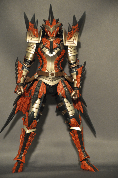 希少】モンスターハンター4 レウスシリーズ装備ハンター 剣士 千値練