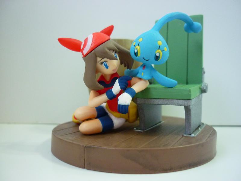 ポケモンリアルフィギュアコレクション ハルカ&マナフィ