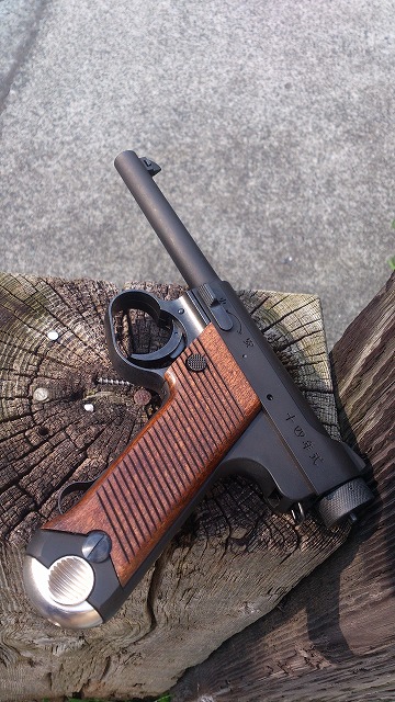 激レア極美品！マルシン 南部十四年式後期型 8mmBB弾仕様 快調