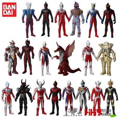 中国限定 レア ウルトラマン ソフビ 55周年 セット1 セブン ティガ