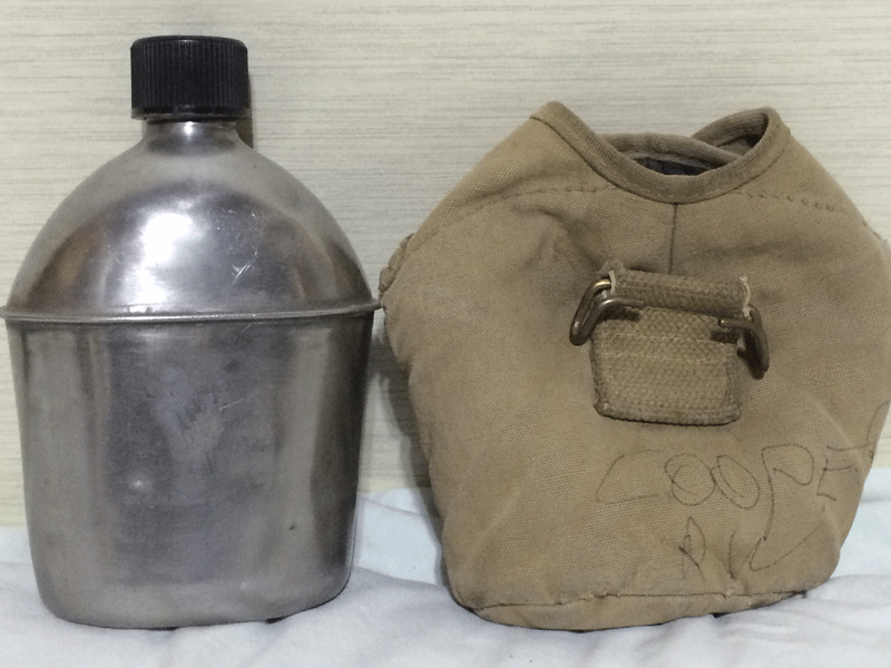 US ARMY アルミ 水筒 1944 ビンテージ US ARMY アルミ 水筒 1944