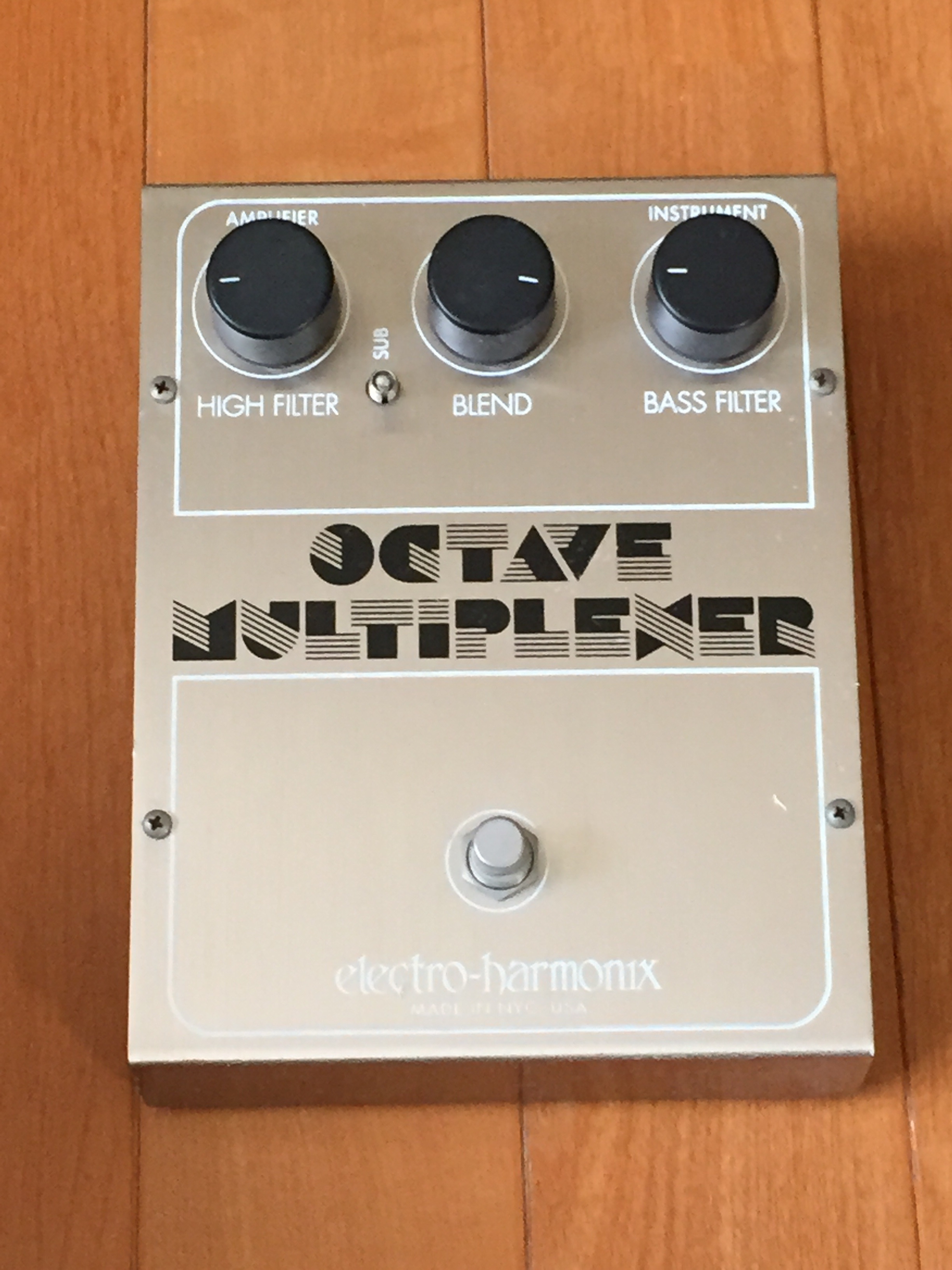 エフェクター発掘 OCTAVE MULTIPLEXER Electro Harmonix社 | SAKKYの