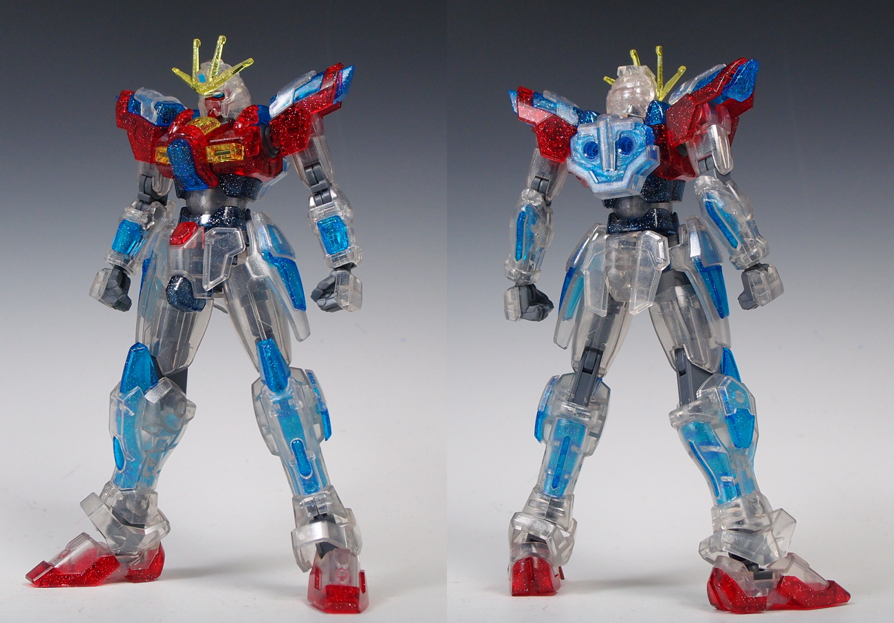 922．HG トライバーニングガンダム プラフスキーパーティクルクリア