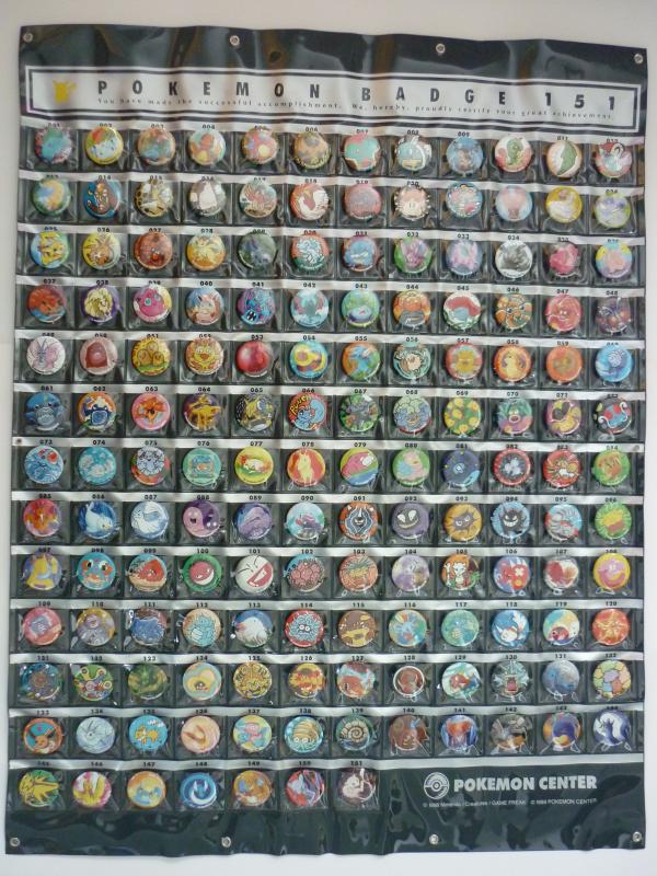 ポケモン 15周年記念 ポケモンバッジ151 ポケモンセンター 15周年