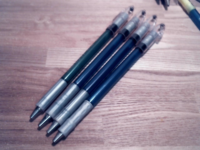 ペン回し 青サンバ ペン回し 青サンバ