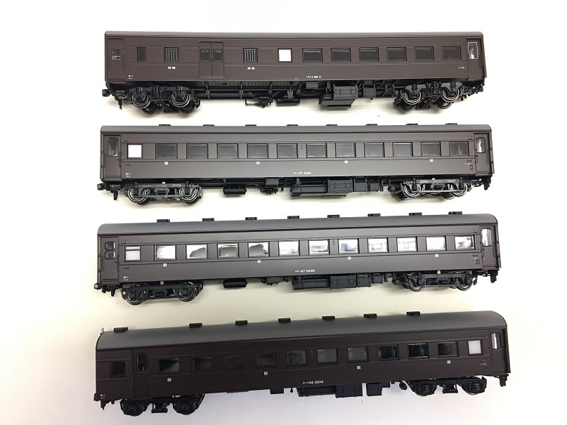 天賞堂さんの新製品 プラスティック製 JR 旧型客車 | ジュニア模型店