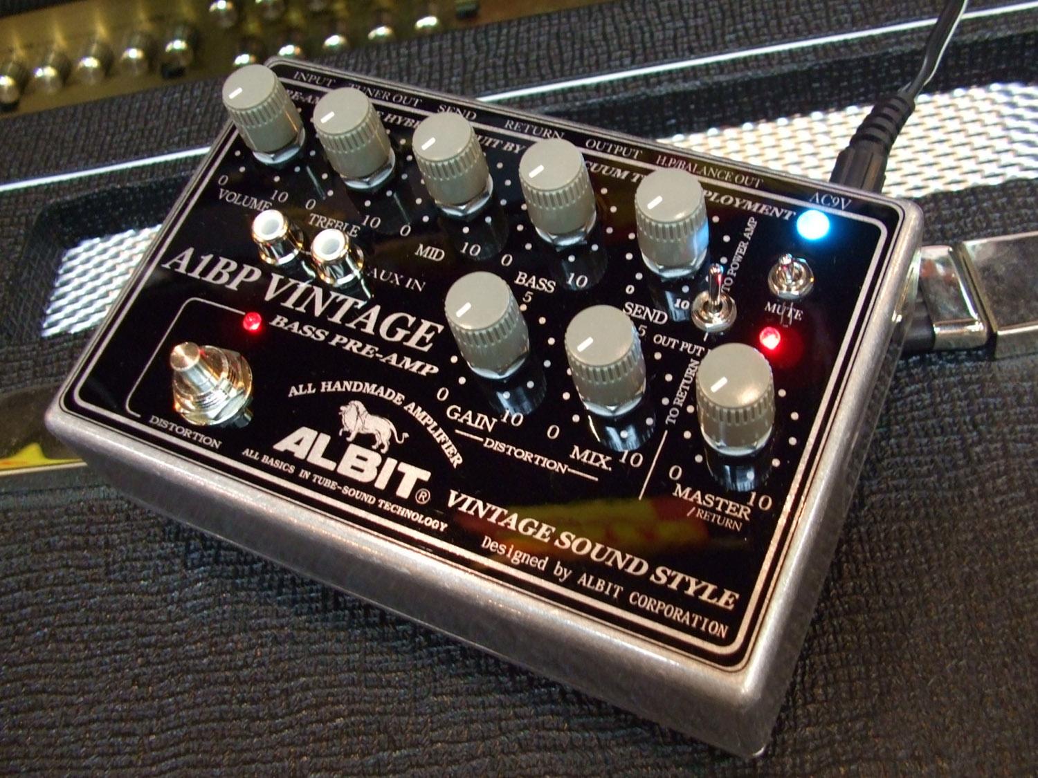 ALBIT A2BP PRO MK2 アルビット プリアンプ 手堅いベースプリアンプ