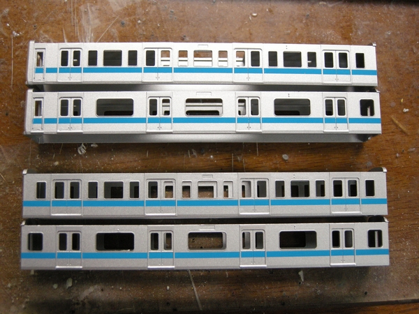 GMクロスポイント 小田急3000形 2次車 未塗装6輌キット GMクロス