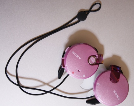 SONY.Bluetoothヘッドフォン DR-BT140QP 新品パッド付!! DR-BT140QP